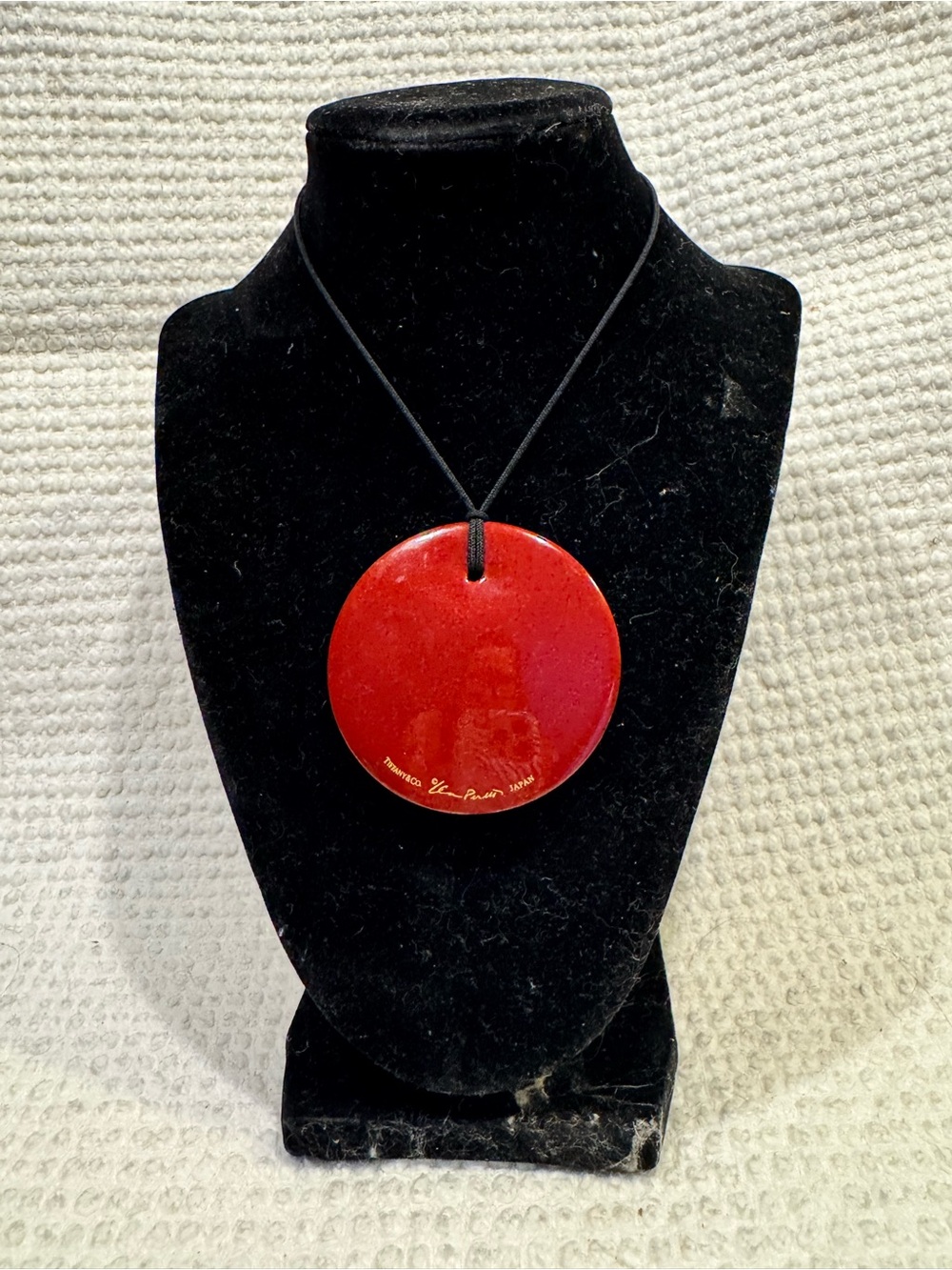 Tiffany & Co. Elsa Peretti Lacquer  pendant